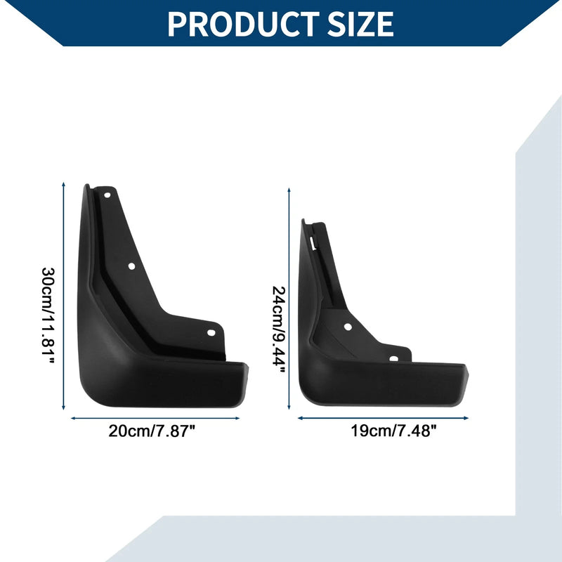 Mercedes-Benz CLA Mud Flaps Splash Guards Set (2020-2023)