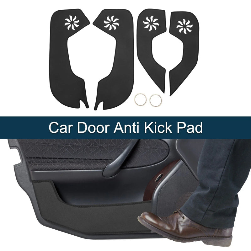 Ford Focus (2012-2015) Black Car Door Anti Kick Pad Sticker Protector