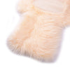 Car Beige Front Seat Cover Soft Cushion Pad Protector