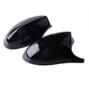 BMW E90 E91 E92 E93 Gloss Black Mirror Cover Housing + Mirror Glass (2006-2012)