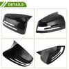 Mercedes-Benz A-Class W176 Mirror Cover Cap Replacement Black (2012-2017)
