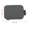 BMW E60 Black Front Bumper Tow Hook Cover (2008-2010)