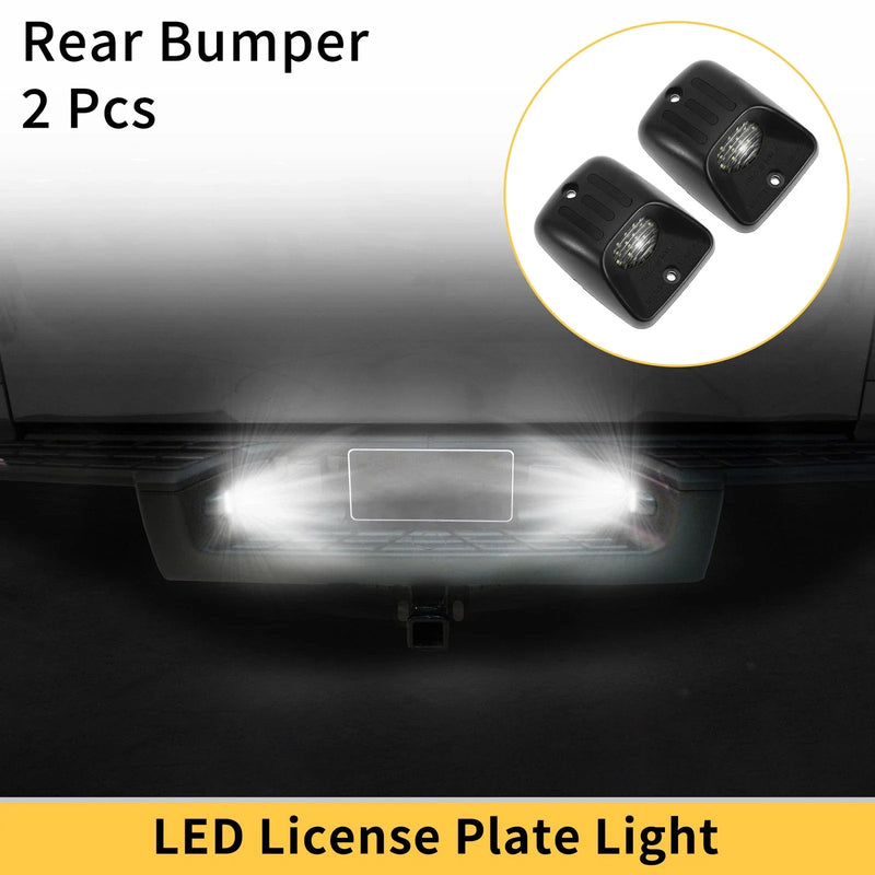 Toyota Tacoma License Plate Light Tag Lamp White Red (1995-2004)