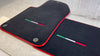 Ferrari 599 Coupe 2006-2012 Tailored Carpets with Red Trim Black Floor Mats