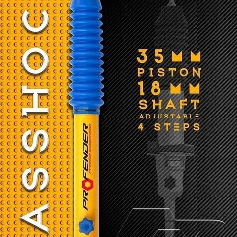 Nissan Navara D40 / NP300 D23 4 x Profender 4 Step Shocks (2005-2023)
