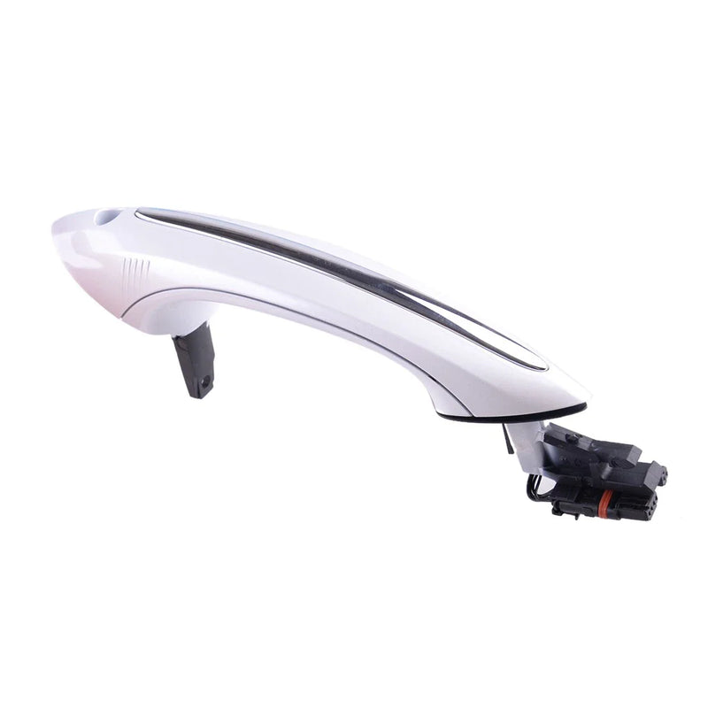 BMW F01 F02 F06 F07 F10 F11 F12 Front Left White Exterior Door Handle (2008-2017)