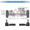 Ford Escape 2 x Front Outer Tie Rod End Links Kit (2005-2007)
