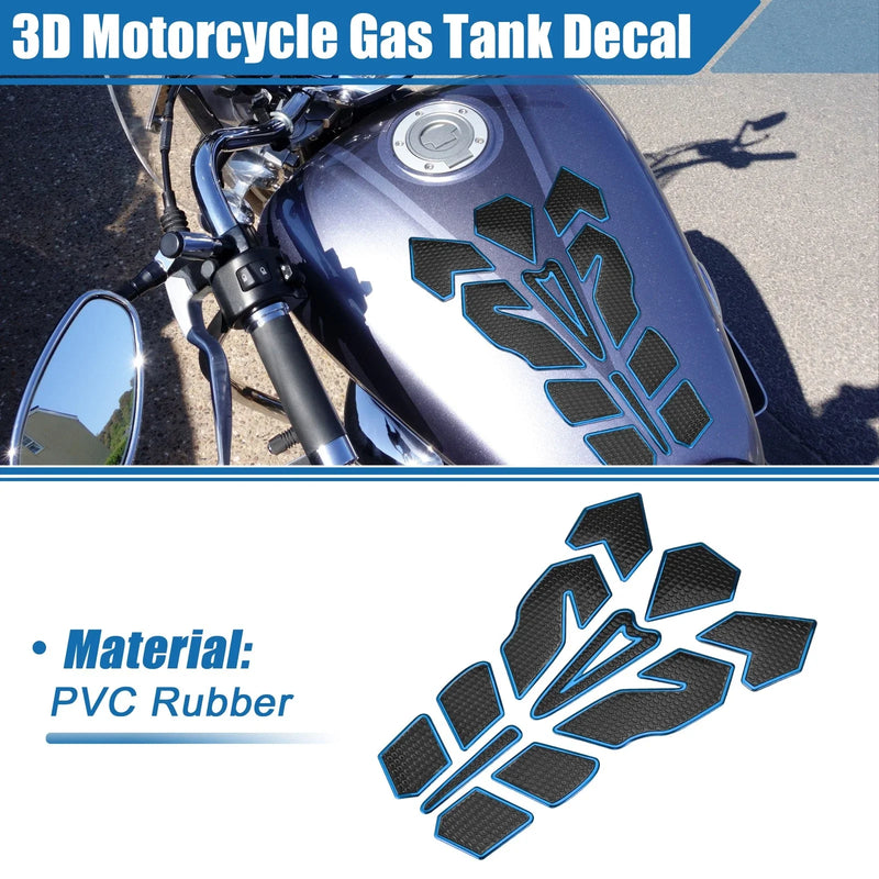 Universal Motorcycle Tank Pad Sticker 7.87''x5.59''