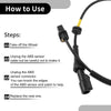 Ford Focus 2008-2011 Rear Right ABS Wheel Speed Sensor