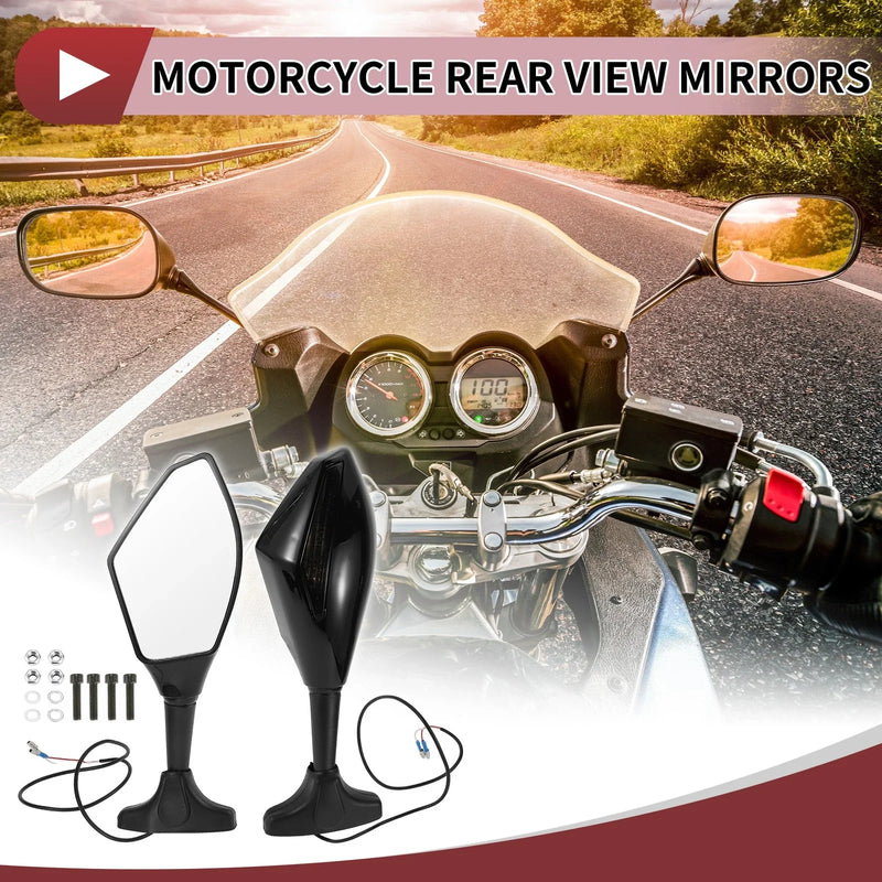 Suzuki GSX-R600 GSX-R750 Set / Rear View Mirrors (2003–2017)