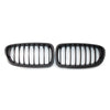 BMW F10 F11 M5 Sedan Matte Black Front Kidney Grille (2010-2016)
