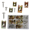 Car Accessories - U Clips Fasteners 200 x U Nuts Self Tapping Screws
