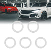 Mazda 5 x M14 Silver Tone Oil Drain Plug Gaskets (1990-2023)