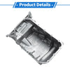 Honda Accord (2008-2012) - 1 x Steel Silver Tone Engine Oil Pan