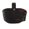 Motorcycle Gear Pedal - Wine Red Leather Shifter Cover Boot