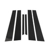 Mercedes S-Class (2007-2013) Black 6 Pcs Door Pillar Window Trim