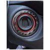 Benz C-Class 2015-2018 Carbon Fiber Engine Start Stop Cover Ring Trim Fit