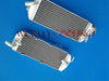 KTM 250 / 400 / 450 / 520 / 525 MXC / EXC Aluminum Radiator & Black Hose (2000-2002)