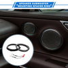 Ford Edge 6.5" (2015-2023) - 2 x Set Speaker Spacer Ring Adapter