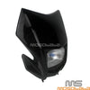 Honda CRF150F CRF230F Black Motocross Front Fairing Headlight Lamp (2015-2020)