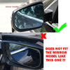 Chevrolet Malibu (2016-2022) 2x Carbon Fiber Rearview Side Mirror Cover Caps