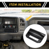 Toyota Tundra Carbon Fiber Air Vent Armrest AC Outlet Cover (2022-2024)