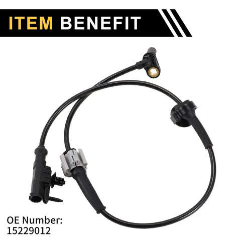 Chevrolet Silverado 1500 ABS Wheel Speed Sensor (2007-2013)