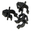Suzuki 3 x Black Hood Prop Support Clamp Rod Retainer Clips