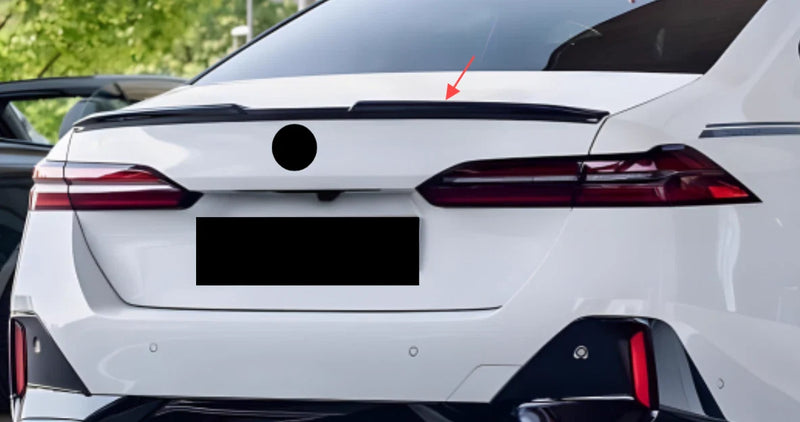 BMW 5 Series G60 i5 Sedan Glossy Black Rear Boot Spoiler Wing MP (2024-2025)
