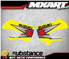 RM 65 Radiator Shrouds Decals Stickers