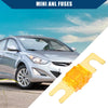 Car Motorcycle - Gold Tone Orange 10 x Mini ANL 40A Fuses