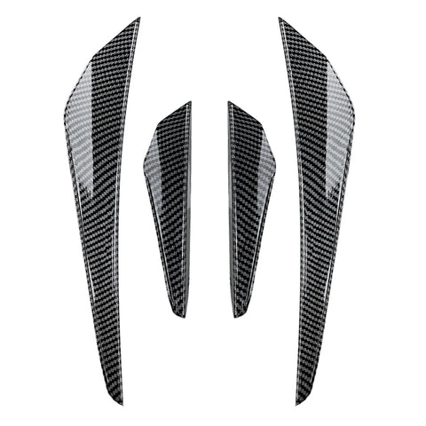 VW Golf 8 MK8 GTI Rline 4 x Front Bumper Side Spoiler Trims (2022-2024)