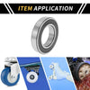 Scooter Skateboard Wheel Deep Groove Ball Bearings P5 70x125x24mm 1 Pc