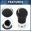 Toyota Hilux Revo (2015-2020) Plastic Leather 6 Speed Gear Shift Knob