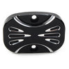 Harley Electra Glide Road King CNC Cut Rear Brake Master Cylinder Cover