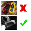 Macan 1x White ABS One Button Start Key Cover Case (2015-2023)