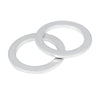 Honda 12 x M20 Silver Tone Oil Drain Plug Gaskets (94109-20000)