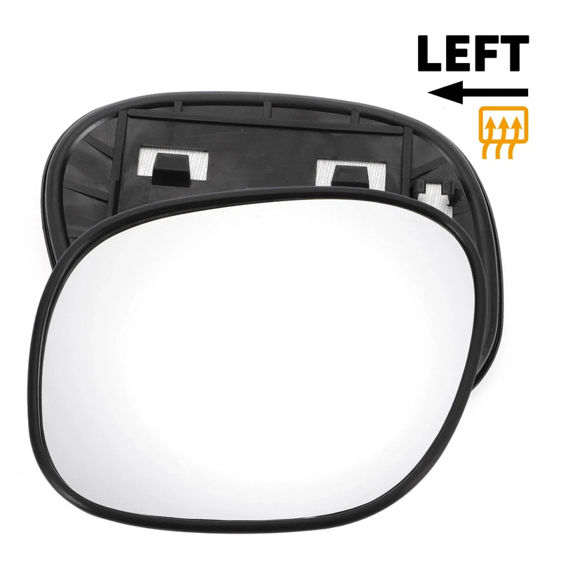 Toyota RAV4 Left Side Heated White Mirror Glass (1994-2000)