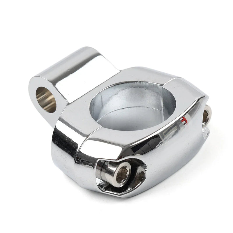 Harley Dyna Fatboy Handlebar Mirror Mount Clamp