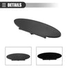 Porsche - Driver / Passenger Side, Black Sun Visor Vanity Mirror Cover
