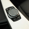 BMW 3 Series F30 F33 F34 F36 Carbon Fiber Multimedia Switch Cover Trim