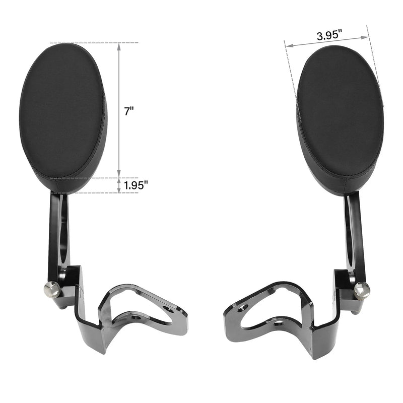 Harley Road Electra Glide Armrests Black (2014-2025)
