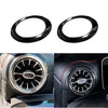 Benz CLA 2020 Carbon Fiber Side Air Condition Outlet Vent Cover Trim Fit