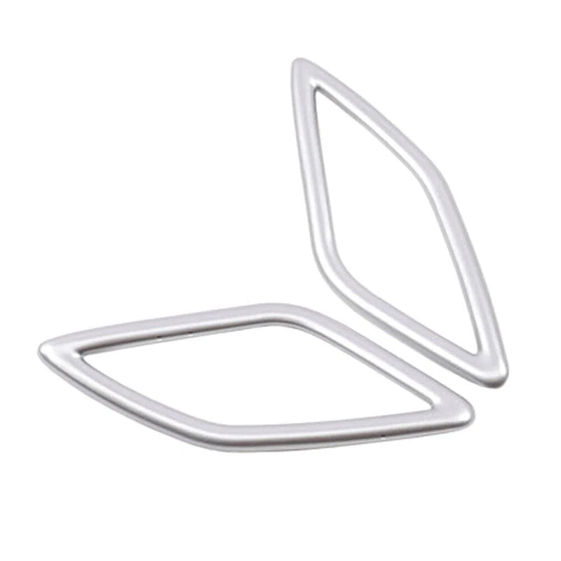 Volvo XC40 Matte Silver A-Pillar Speaker Covers (2018-2020)