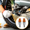 Motorcycle 2 x Screw M4x0.7 Fork Air Bleeder Valve Metal Orange