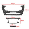 Dodge Journey Carbon Fiber AC Switch Button Panel Cover Trim (2011-2018)
