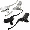 Motorcycles 25mm Handlebar Master Cylinder Hydraulic Brake & Clutch Lever