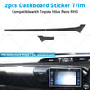 Toyota Hilux Revo Carbon Fiber Dashboard Trim (2015-2023)
