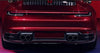Porsche 992 Carrera S (2019-2022) 2 x Black Rear Exhaust Muffler Pipe Tips