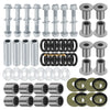 Front Upper+Lower A Arm Bushings Seals Kit / 2 x / Suzuki Z400 LTZ400 Arctic Cat